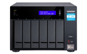 QNAP TVS-672X NAS Tower Intel® Core™ i5 8 GB DDR4 0 TB QNAP QTS Nero