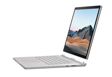 Microsoft Surface Book 3 Ibrido (2 in 1) 38,1 cm (15") Touch screen Intel® Core™ i7 i7-1065G7 16 GB LPDDR4x-SDRAM 256 GB SSD NVIDIA GeForce GTX 1660 Ti Max-Q Wi-Fi 6 (802.11ax) Windows 10 Pro Platino