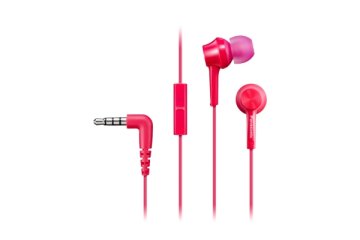 Panasonic RP-TCM115E Auricolare Cablato In-ear Musica e Chiamate Rosa