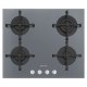 Smeg PV264S piano cottura Argento Da incasso 60 cm Gas 4 Fornello(i) 2