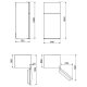 Smeg FD84EN4HX frigorifero con congelatore Libera installazione 586 L E Acciaio inox 6