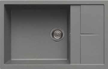 Elleci Unico 310 Lavello montato su piano Rettangolare Granitek