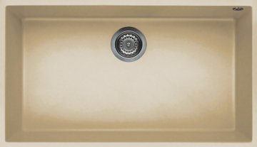 Elleci Quadra 130 Lavello sottopiano Rettangolare Keratek plus