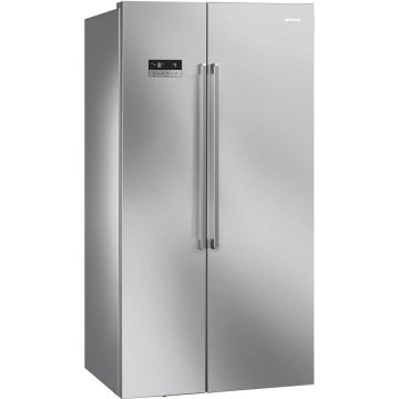 Smeg SBS63XDF frigorifero side-by-side Libera installazione 580 L F Acciaio inox