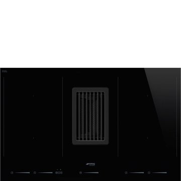 Smeg Universal Universale Piano di cottura HOBD682D1 Nero