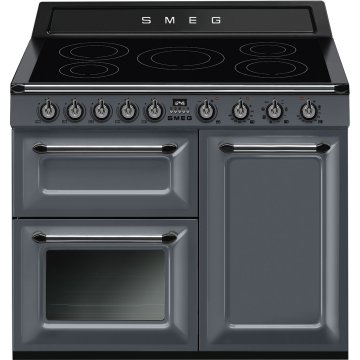 Smeg TR103IGR cucina Elettrico Piano cottura a induzione Grigio