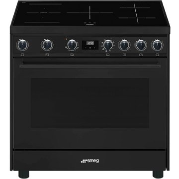 Smeg C91IEA9 cucina Piano cottura a induzione Nero