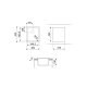 Smeg VFU34SFR lavello Lavello sottopiano Rettangolare Acciaio inox 3