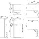 Smeg FAB50RCRB5 frigorifero con congelatore Libera installazione 524 L E Crema 6