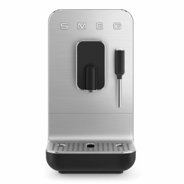 Smeg Macchina da Caffè Automatica lancia vapore 50's Style – Nero OPACO – BCC02BLMEU