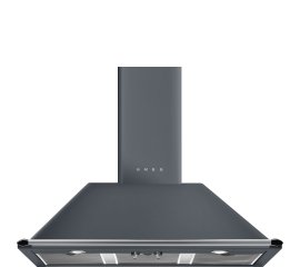 Smeg KT100GRE cappa aspirante Cappa aspirante a parete Grigio 820 m³/h