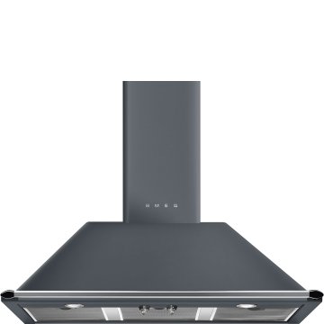 Smeg KT100GRE cappa aspirante Cappa aspirante a parete Grigio 820 m³/h