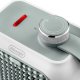 De’Longhi HFX10B03.GR stufetta elettrica Interno Grigio, Bianco 350 W Riscaldatore ambiente elettrico con ventilatore 3