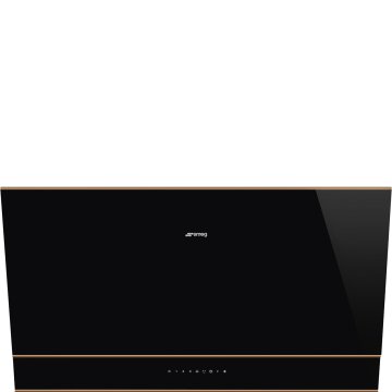 Smeg KV694R cappa aspirante Cappa aspirante a parete Nero 820 m³/h