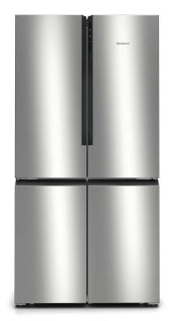 Siemens iQ300 KF96NVPEA frigorifero side-by-side Libera installazione 605 L E Argento