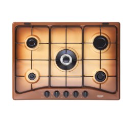 De’Longhi YTF 57 ASV piano cottura Marrone Da incasso 70 cm Gas 5 Fornello(i)
