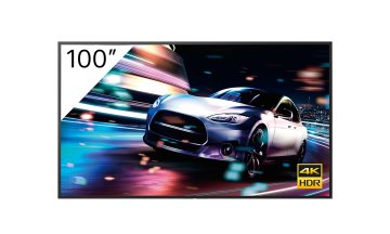 Sony FW-100BZ40J visualizzatore di messaggi Pannello piatto per segnaletica digitale 2,54 m (100") VA Wi-Fi 600 cd/m² 4K Ultra HD Nero Android 24/7