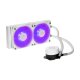 Cooler Master MasterLiquid ML240L V2 RGB White Edition Scheda madre Raffreddatore di liquidi tutto in uno 12 cm Bianco 5