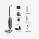JIMMY PowerWash HW8 Pro Aspirapolvere a bastone 2 in 1 Batteria Secco e bagnato Senza sacchetto 300 W Grigio, Viola 11