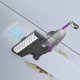 JIMMY PowerWash HW8 Pro Aspirapolvere a bastone 2 in 1 Batteria Secco e bagnato Senza sacchetto 300 W Grigio, Viola 7