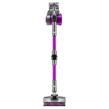 JIMMY JV85 Pro Aspirapolvere a bastone 2 in 1 Batteria Secco HEPA Senza sacchetto 600 W Grigio, Viola