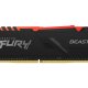 Kingston Technology FURY Beast RGB memoria 128 GB 4 x 32 GB DDR4 3200 MHz 4