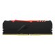 Kingston Technology FURY Beast RGB memoria 128 GB 4 x 32 GB DDR4 3200 MHz 5