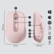 Logitech MX Anywhere 3 mouse Viaggio Mano destra RF senza fili + Bluetooth Laser 4000 DPI 7