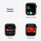 Apple Watch Nike Series 7 GPS, 41mm Cassa in Alluminio Mezzanotte con Cinturino Sport Antracite/Nero 8