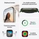 Apple Watch Nike Series 7 GPS, 41mm Cassa in Alluminio Mezzanotte con Cinturino Sport Antracite/Nero 9