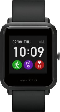 Amazfit Bip S Lite 3,25 cm (1.28") TFT 42 mm Digitale 176 x 176 Pixel Touch screen Nero