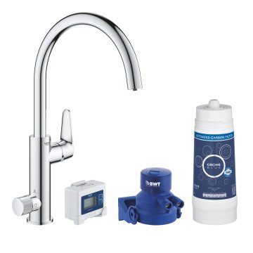 GROHE Blue Pure BauCurve Cromo