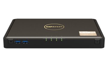 QNAP TBS-464 NAS Desktop Intel® Celeron® N5105 8 GB DDR4 0 TB QNAP Turbo System Nero