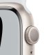 Apple Watch Nike Series 7 GPS, 45mm Cassa in Alluminio Galassia con Cinturino Sport Platino Puro/Nero 4