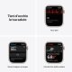 Apple Watch Nike Series 7 GPS, 45mm Cassa in Alluminio Galassia con Cinturino Sport Platino Puro/Nero 6