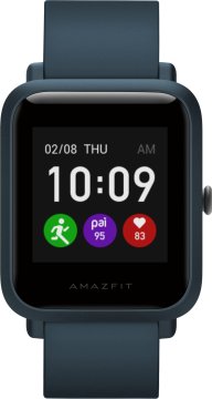 Amazfit Bip S Lite 3,25 cm (1.28") TFT 42 mm Digitale 176 x 176 Pixel Touch screen Blu