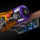 Dyson V12 Slim Absolute Aspirapolvere a bastone 2 in 1 Batteria Secco Filtro igienico Senza sacchetto Nichel, Viola 15