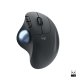 Logitech ERGO M575 Mouse Trackball Wireless - Facile controllo con il pollice, Tracciamento fluido, Design ergonomico e confortevole, per Windows, PC e Mac, con Bluetooth e USB 2