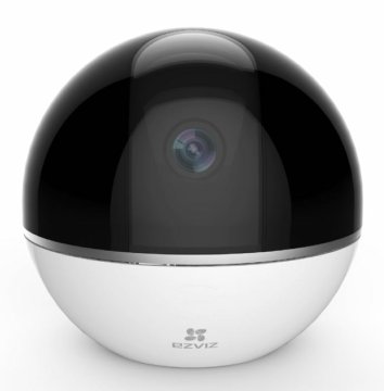 EZVIZ C6TC NERO Telecamera Wi-Fi motorizzata per interno con vista a 360°