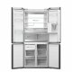 Haier Cube 83 Serie 7 HCW7819EHMP frigorifero side-by-side Libera installazione 536 L E Platino, Acciaio inossidabile 19