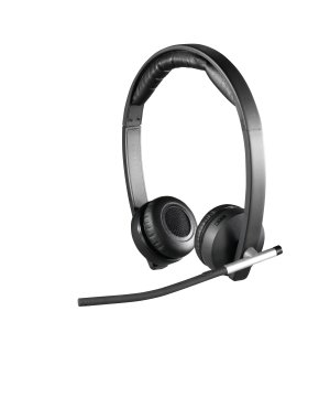 Logitech Wireless Headset Dual H820e Auricolare A Padiglione Ufficio Nero