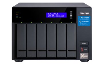 QNAP TVS-672XT NAS Tower Intel® Core™ i5 8 GB DDR4 0 TB QNAP QTS Nero