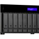 QNAP TL-D800S contenitore di unità di archiviazione Box esterno HDD/SSD Nero, Grigio 2.5/3.5