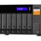 QNAP TL-D800S contenitore di unità di archiviazione Box esterno HDD/SSD Nero, Grigio 2.5/3.5