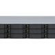 QNAP TL-R1200S-RP contenitore di unità di archiviazione Box esterno HDD/SSD Nero, Grigio 2.5/3.5