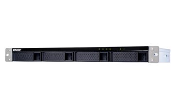QNAP TL-R400S contenitore di unità di archiviazione Box esterno HDD/SSD Nero, Grigio 2.5/3.5"