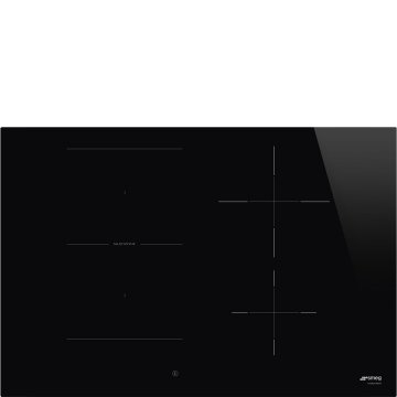 Smeg Universal Classica Piano di cottura SI1M4744D Nero
