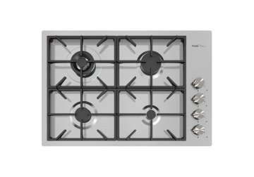 Foster Milano Acciaio inox Da incasso 82 cm Gas 4 Fornello(i)