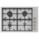 Foster Milano Acciaio inox Da incasso 82 cm Gas 4 Fornello(i) 2