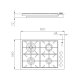 Foster Milano Acciaio inox Da incasso 82 cm Gas 4 Fornello(i) 5